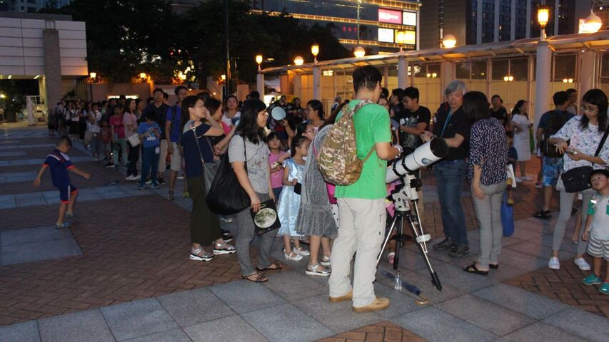 Stargazing using telescopes