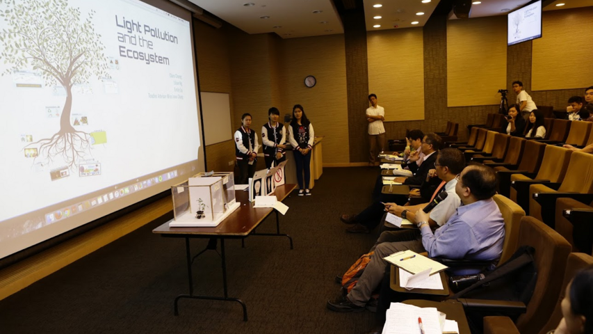 Project presentation of the champion team (Marymount Secondary School)